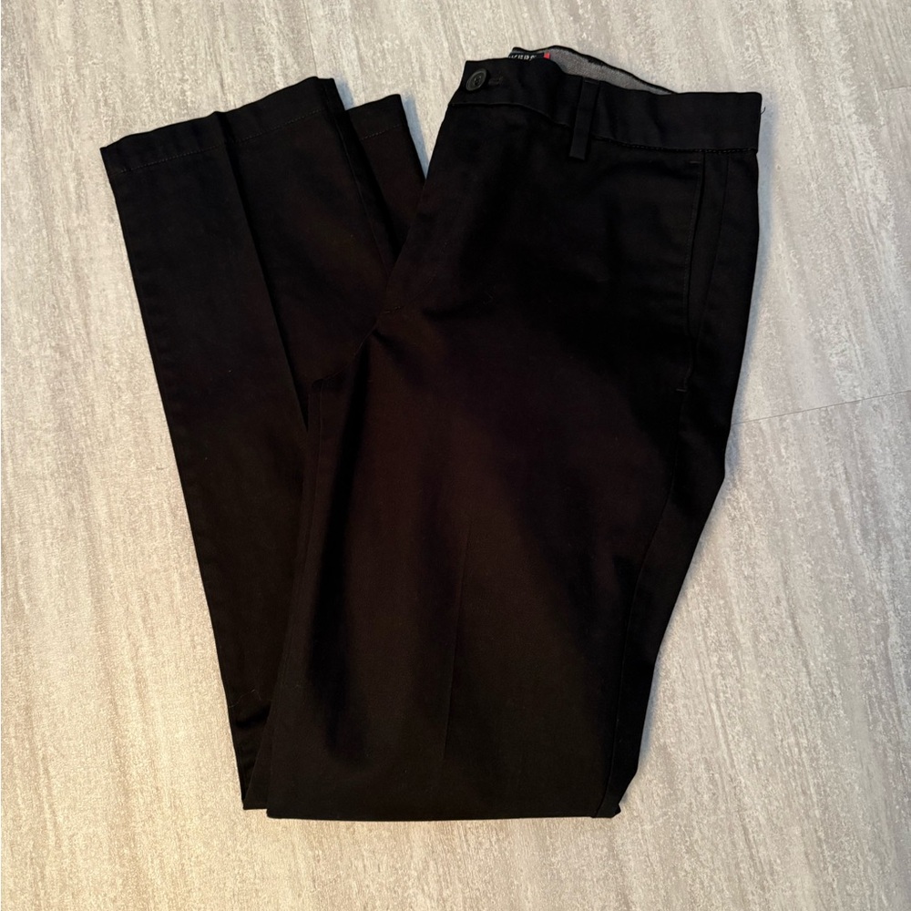 Dockers easy care slim fit black pants